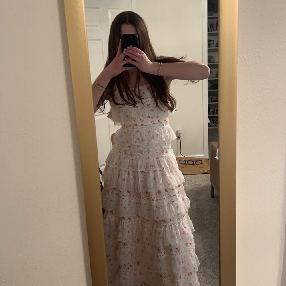 Anne Louise Boutique Lovette Maxi Lace Dress